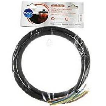 Cable eléctrico HO7 RNF 3G6 sin enchufe para mesa de cocina 1,4m 32 amperios WPRO 484010678187