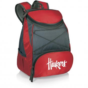 Picnic Time NCAA Nebraska Cornhuskers PTX Insulated Backpack Cooler, Red, Regular