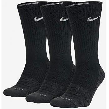 Nike Dry Cushion Crew Calcetines Deporte Pack De 3 - Negro, Blanco