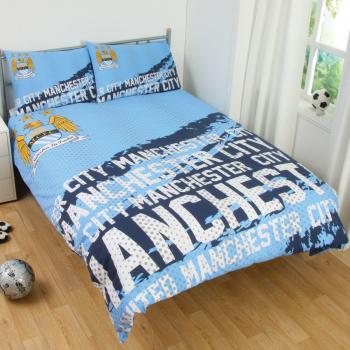 Manchester City F.C, impacto doble juego de funda nórdica
