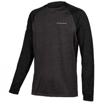 Endura Camiseta Manga Larga Singletrack Gris XL