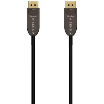 AISENS CABLE DISPLAYPORT 1.4 8K A155-0608 DISPLAYPORT MACHO DISPLAYPORT MACHO 20M NEGRO