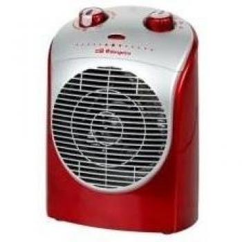 Orbegozo FH 5026 - Calefactor, 2 niveles de potencia, función ventilador, calor instantáneo, termostato regulable, 2200 W