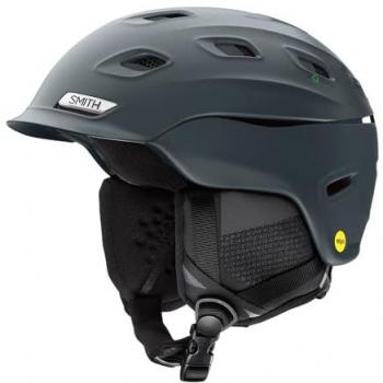 Smith Casco Vantage M Mips Gris - Casco de esquí, tecnología MIPS para protección contra impactos rotacionales, diseño aerodinámico, ventilación ajustable, forro interior suave y cómodo, ajuste personalizado con sistema de ret