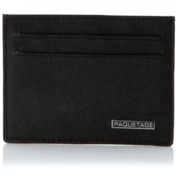 Paquetage Enveloppe Carte De Credit Europe - Cartera para hombre,  color negro, talla talla única