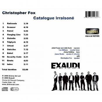 Catalogue Irraisone