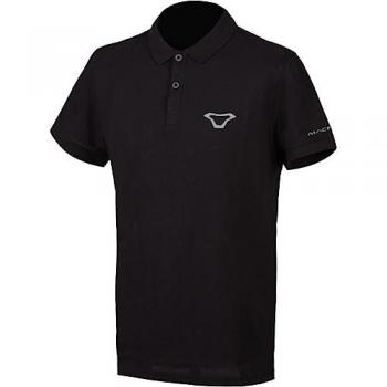 Macna Black Silver Polo Shirt - Men's Size M