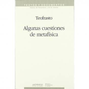 Algunas Cuestiones De Metafísica