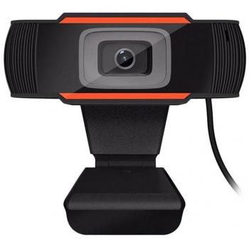HD Webcam, Jiazy USB 2.0 Webcam Cámara Web Cámara Micrófono para Skype, Facecam, Hangouts de Google, Yahoo! Messenger, Youtube, USB Cámara para PC Portátil de Escritorio, Compatible con Windows XP SP2