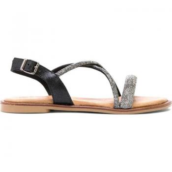 Sandalias de Mujer PORRONET Miro Multicolor y Negro