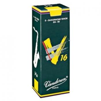 Vandoren V16 Tenor Saxophone Reeds, Strength 2.0, Box of 5
