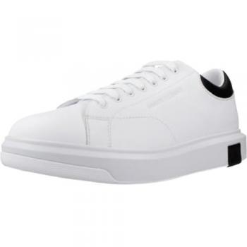 Armani Exchange White Sneakers Comfort Elegance Male Size 11 UK