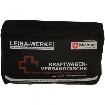 Leina 73602 Kit de Primeros Auxilios, Negro/Rojo