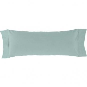 Funda de almohada 100% algodón CASUAL aguamarina 45x110 cm