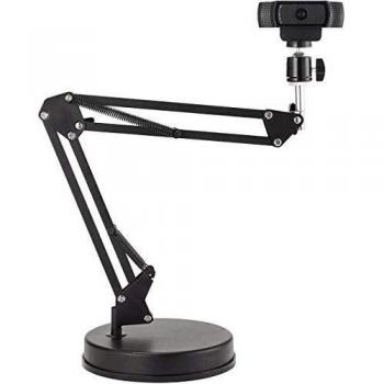 OXENDURE Soporte para Webcam Soporte para Brazo de 22 Pulgadas con Base, Compatible con cámara Web Logitech C925e C922x C922 C930e C930 C920 C615, GoPro Hero 8/7/6/5, Arlo Ultra/Pro/Pro 2 / Pro 3