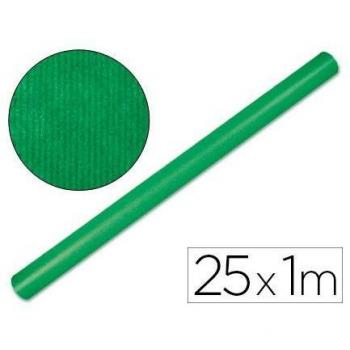 Rollo de Papel Kraft Liderpapel Verde Fuerte 65 g/m² 25x1 m Código CS63741