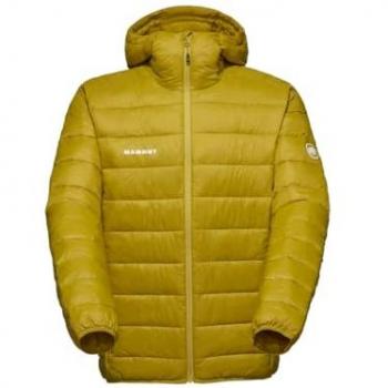 Chaqueta con Capucha Mammut Crag IN para Hombre - Aislamiento, Multideporte, Poliéster, Color Amarillo, Talla XL