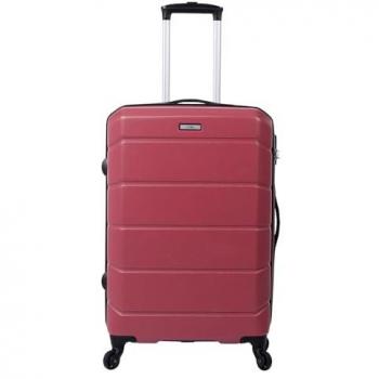 Maleta Rígida Mediana Totto Rayatta Deco Rose - Color Rosa - Equipaje de Bodega - Separador Interno - Forro de poliéster - Comodidad y Practicidad