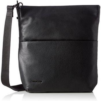 Mandarina Duck MELLOW LEATHER P2FZT68, Bolso bandolera para Mujer, Negro
