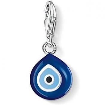Thomas Sabo Silver Blue Enamel Turkish Eye Charm 0829-007-1