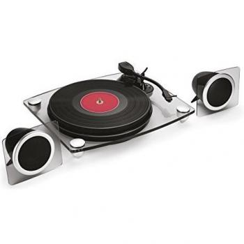 Bigben Interactive TD115NSPS Negro, Transparente tocadisco - Tocadiscos