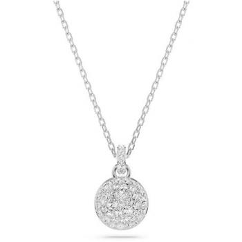 Swarovski Meteora White Crystal Rhodium Plated Necklace - 38cm