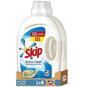 Skip Detergente Líquido Active Clean 100 lavados - Pack de 2