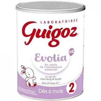 Leche en polvo Guigoz Evolia A2 2º Edad a partir de 6 meses 800 g