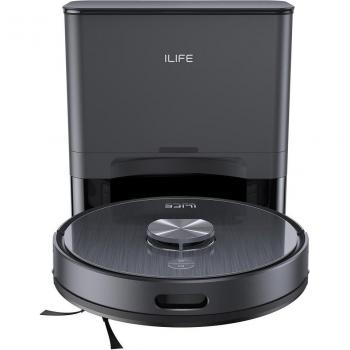 Robot Aspirador ILIFE T20S, Succión 5000Pa, Autonomía 260 min, Estación de Vaciado Automático, Navegación LDS