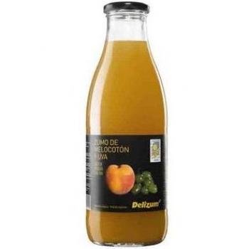 Delizum Zumo Melocotón & Uva Bio 1L