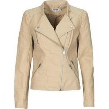 Only Cazadora de cuero ONLAVA para mujer