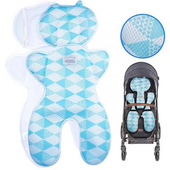 Luchild Colchoneta Silla Paseo Universal Verano Colchoneta para Cochecito y Carro Bebe Transpirable