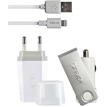 FONEXION - Kit de carga/datos Fonexion Lightning 2,1A