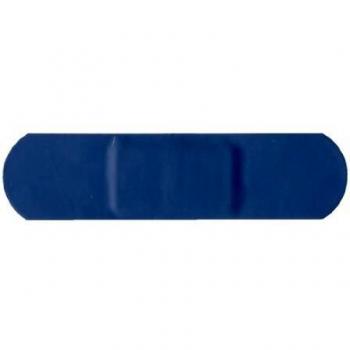 Apósitos Azules Estándar Detectables - 75 x 25 mm - Lote de 100