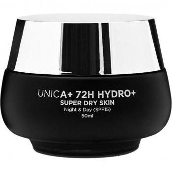 Unicskin Unica+ 72h Hydro+ Super Dry Skin Cream SPF15 50ml