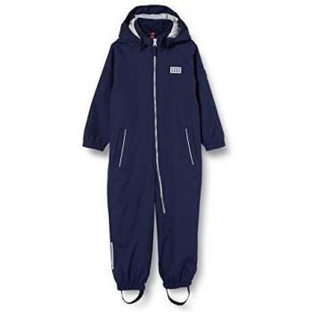 LEGO Wear Lwjulio Tec Sommer Funktions-Overall Pantalones de Peto, Blau