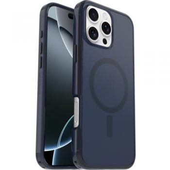 Funda OtterBox Symmetry Clear MagSafe para iPhone 16 Pro Max - Azul Transparente, resistente a golpes y caídas