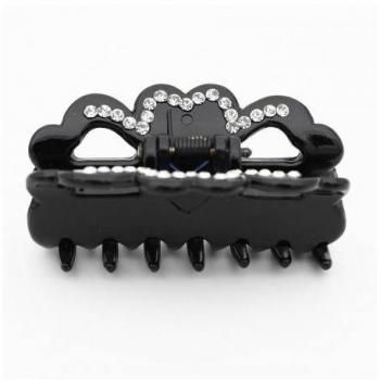 Pinza Tartaruga con Strass 521N - Accesorio de Cabello Elegante