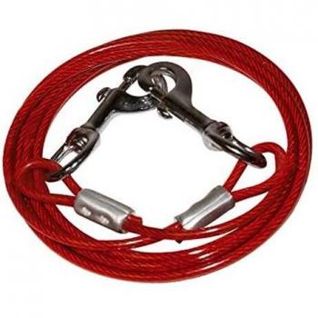 Correa de adiestramiento Gloria Rojo 9m