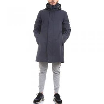 Peuterey Albali KP 01 Three-Layer Black Men's Trench Coat Size XL