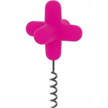 COOKUT Sacacorchos Spark, Rosa, Silicona, Centimeters
