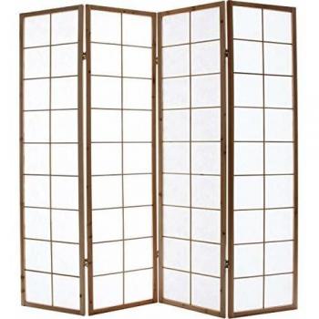 Biombo japonés de madera y papel IKUYO MILIBOO
