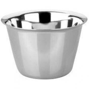 Molde flanero individual acero inoxidable forma prisma 8 cm