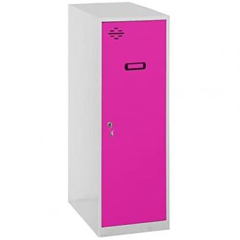 Taquilla SIMONLOCKER DISM. SINGLE MINI 915x300x500 mm GR/RO - Simon Rack, Armario metálico 900 x 300 x 500 mm – simonlocker prof. dism. mini – Gris