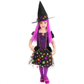 Disfraz de Bruja Top Symbol para niña