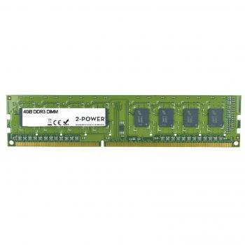 2-Power 4GB DDR3 1333MHz DIMM de larga duración con garantía vitalicia
