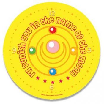 Sailormoon Sailor Moon Punishment Icon Wallclock