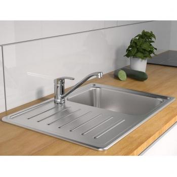 Grifo mezclador de lavabo SCHÜTTE CELLINO de baja presión cromado