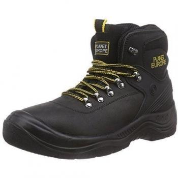 Gevavi Safety Planet Europe Track S3 Sicherheitsschuhe  schwarz - Calzado de protección Unisex adulto, Negro