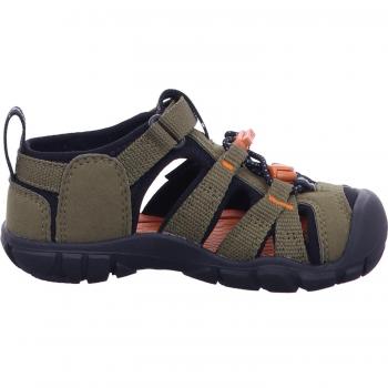 Sandalias Keen Seacamp II CNX para Niños Unisex - Color Marrón y Lila, Talla 29